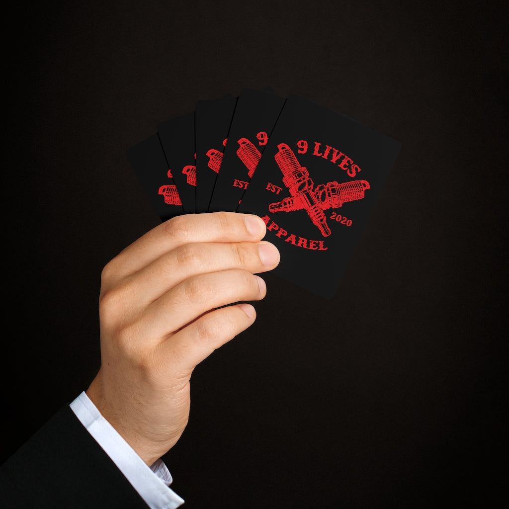 9 Lives Poker Cards